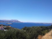 Plaka bei Chania Panoramablick auf das Meer von Plaka Grundstück kaufen